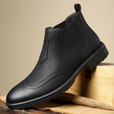 Acacius - Lederstiefeletten
