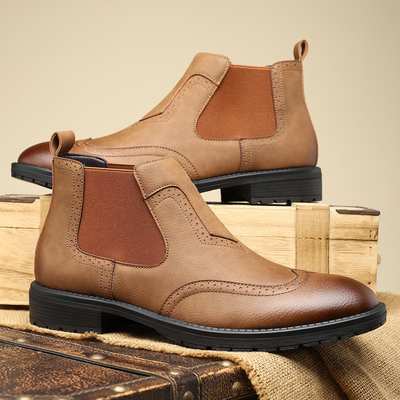 Acacius - Lederstiefeletten