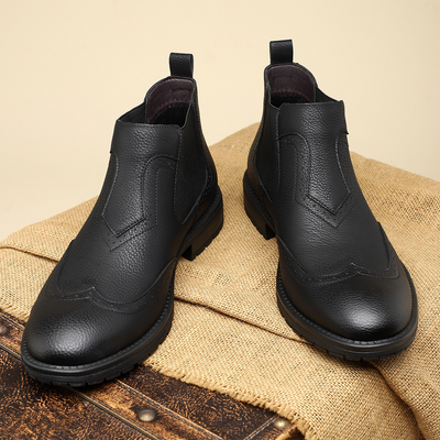 Acacius - Lederstiefeletten