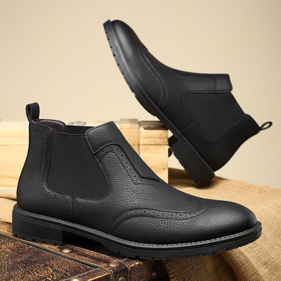 Acacius - Lederstiefeletten