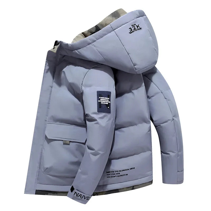 Taktische Outdoor Pufferjacke mit Kapuze