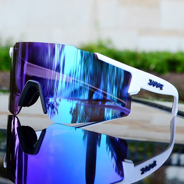 Sportliche Spiegelnde Fahrradsonnenbrille - Veloshade
