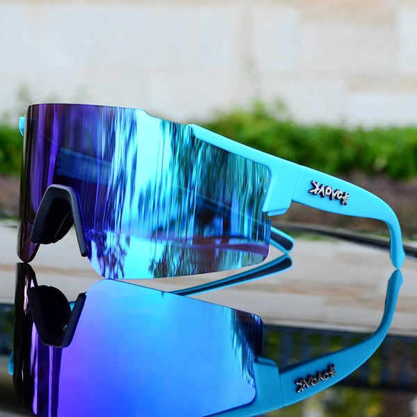 Sportliche Spiegelnde Fahrradsonnenbrille - Veloshade