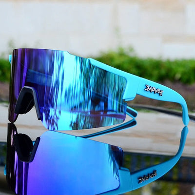 Sportliche Spiegelnde Fahrradsonnenbrille - Veloshade