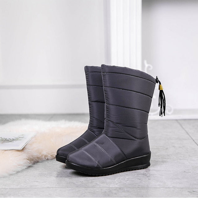 Alison - warme leichte winterstiefel für damen