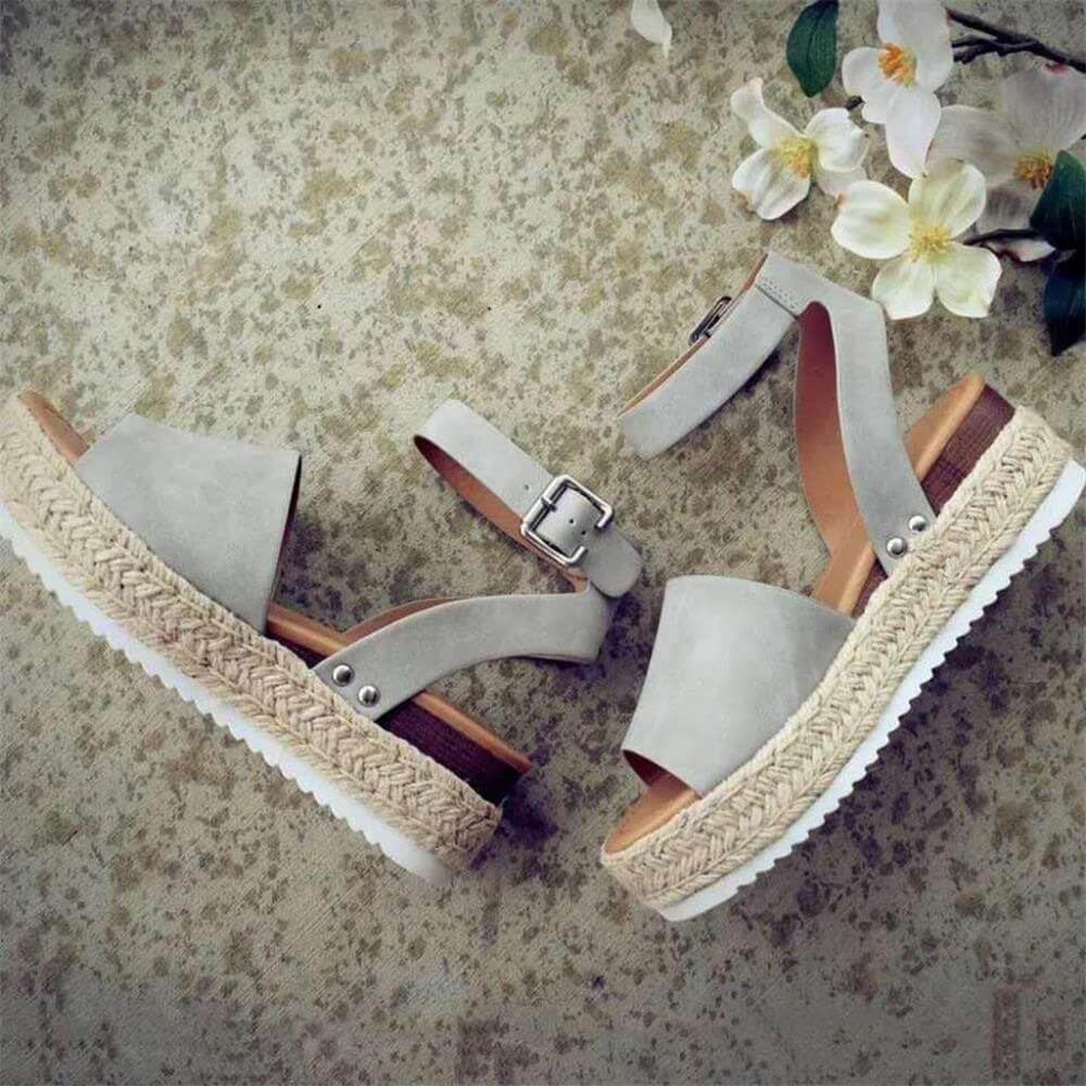 Trendy Damen Espadrille Sommerschuhe – Liv