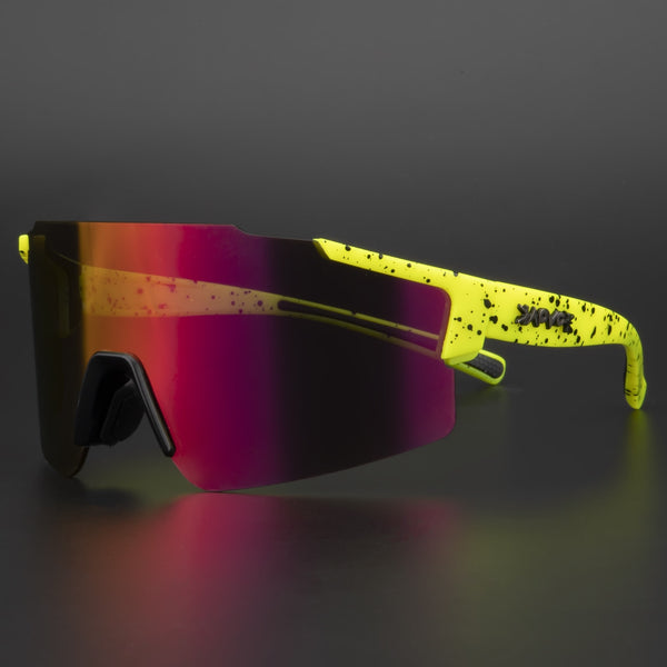 Sportliche Spiegelnde Fahrradsonnenbrille - Veloshade