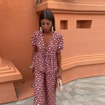 Ylona - Bequemes Sommer-Set, Modisch, Locker