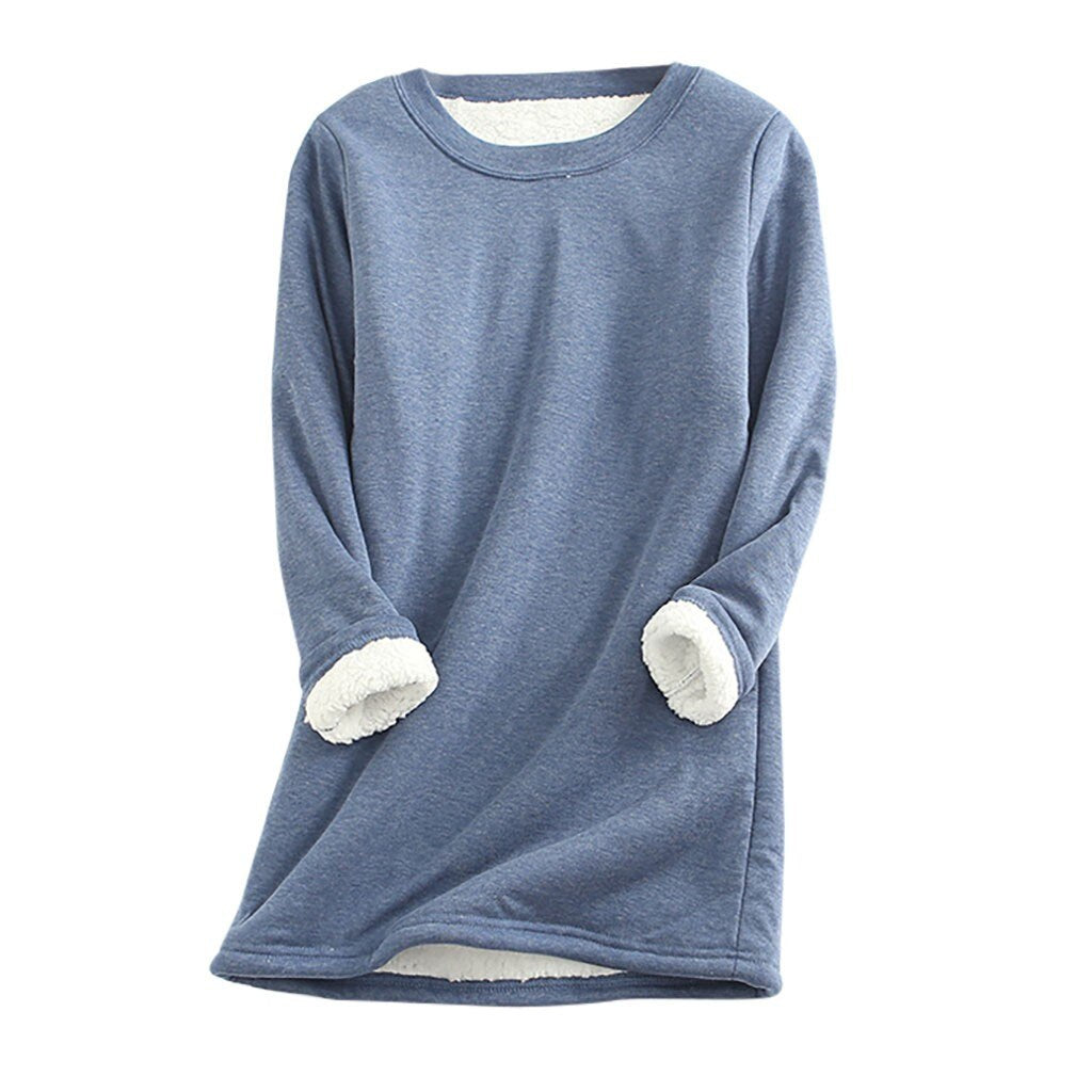 Keanna | Strickpullover mit Rundhalsausschnitt