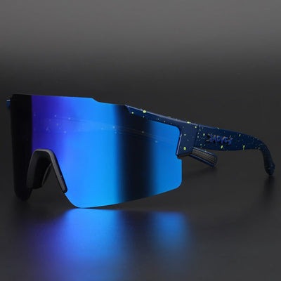 Sportliche Spiegelnde Fahrradsonnenbrille - Veloshade