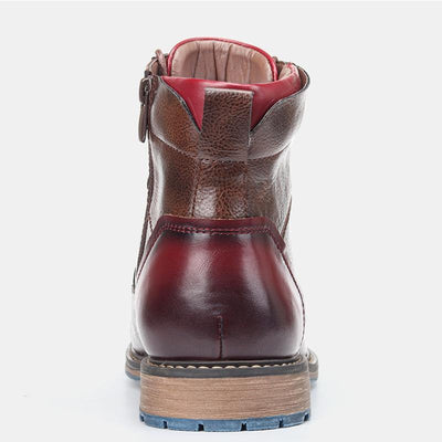 STEVE™ - Handgefertigte Premium Oxford-Stiefel aus Leder