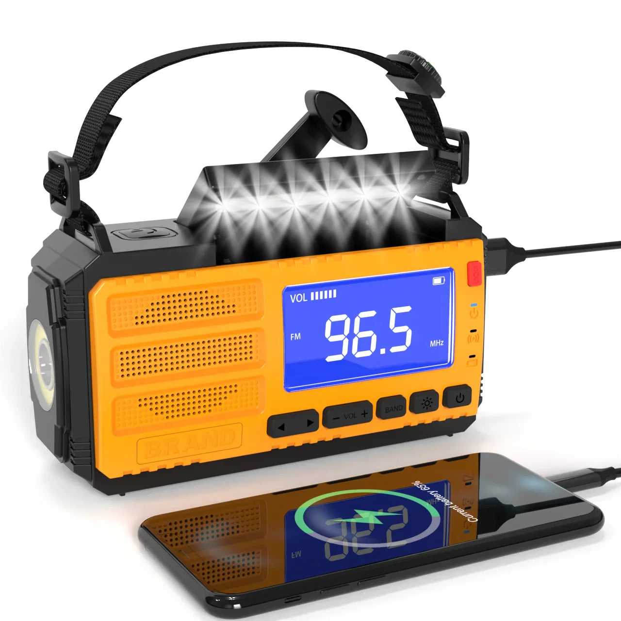 Solar-Handkurbel-Notfallradio