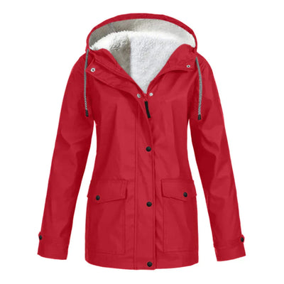 Stylische Regenjacke für Damen | Warme