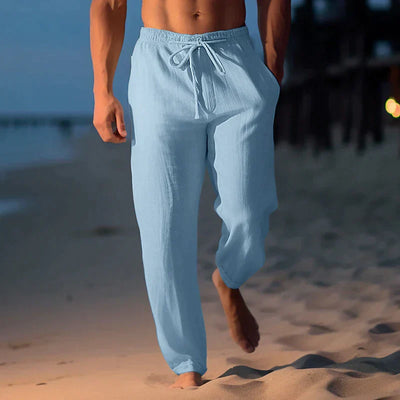Homer - trendige leinenhose für herren