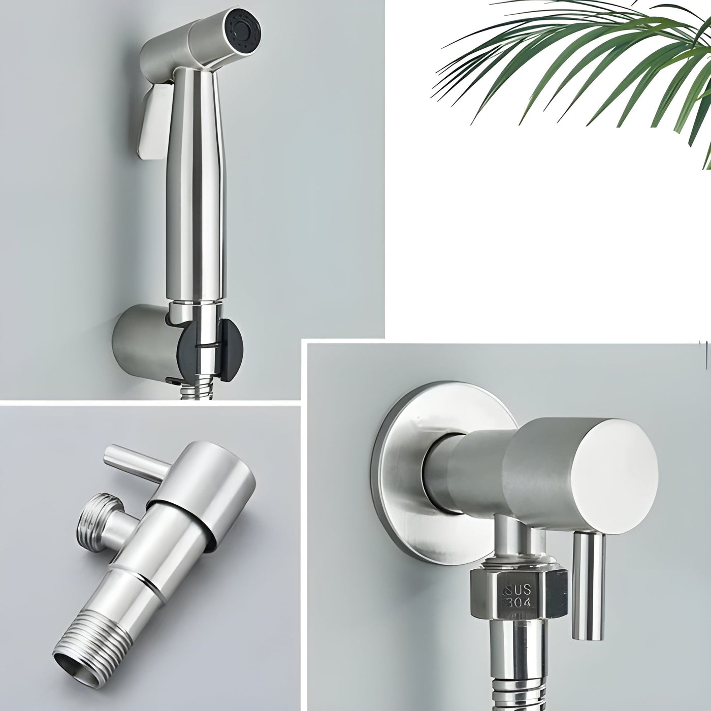 SilkStream Bidet Sprayer – Edelstahl Bidet-Duschbrause