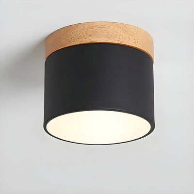 TimberBeam Light - Vintage LED-Zylinder-Deckenleuchte