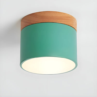 TimberBeam Light - Vintage LED-Zylinder-Deckenleuchte