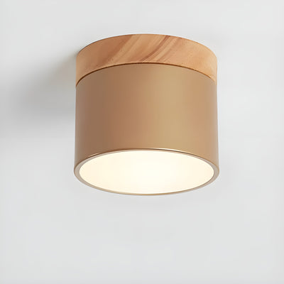 TimberBeam Light - Vintage LED-Zylinder-Deckenleuchte