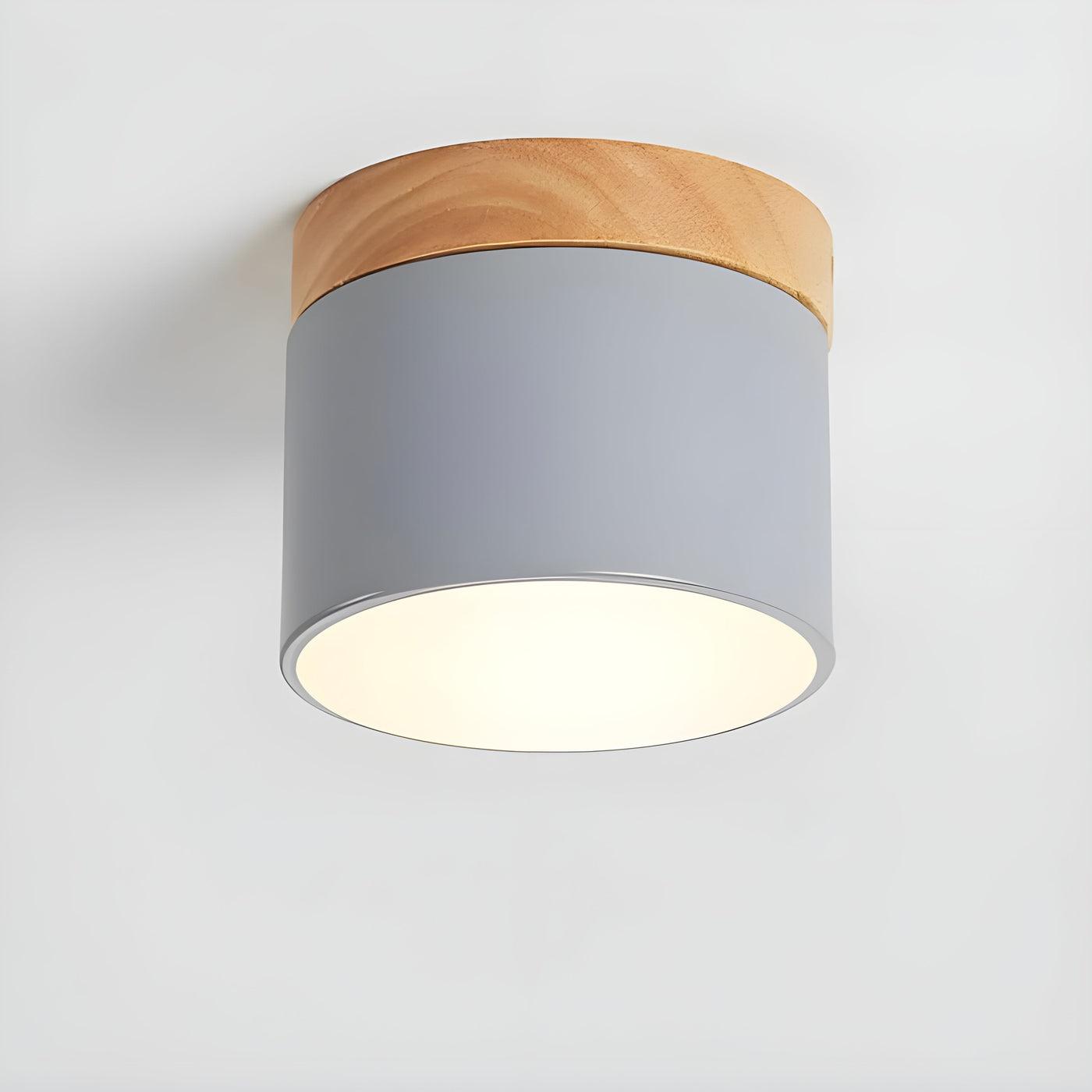 TimberBeam Light - Vintage LED-Zylinder-Deckenleuchte