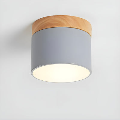 TimberBeam Light - Vintage LED-Zylinder-Deckenleuchte