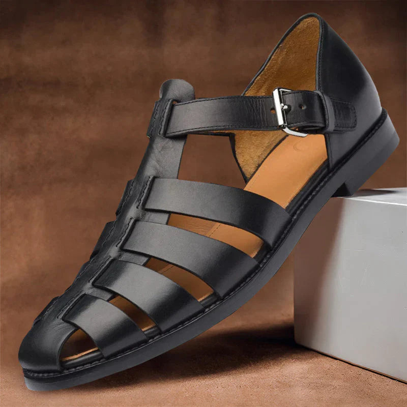 Blynn - Stilvolle Leder Herren Sandalen