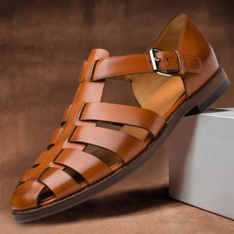 Blynn - Stilvolle Leder Herren Sandalen