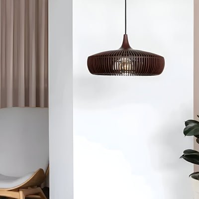 WoodHaven Light – Moderne Holz-Pendelleuchte für stilvolles Ambiente
