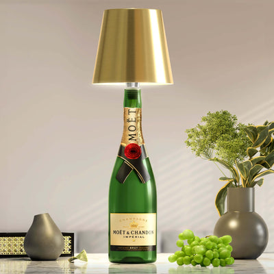 Wiederaufladbare LED-Flaschenlampe – LumoBottle
