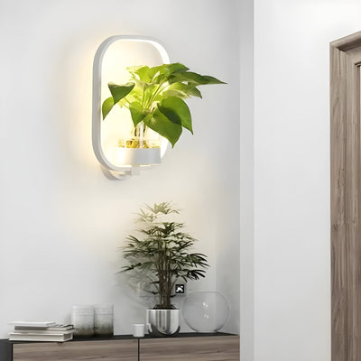 AisleBloom Light - Nordische Pflanzen-LED-Wandleuchte