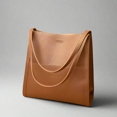 Trendige Leder Schultertasche - Mila