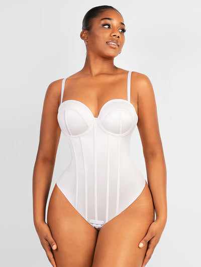 Shapewear Bauchweg-Korsett-Tanga-Body