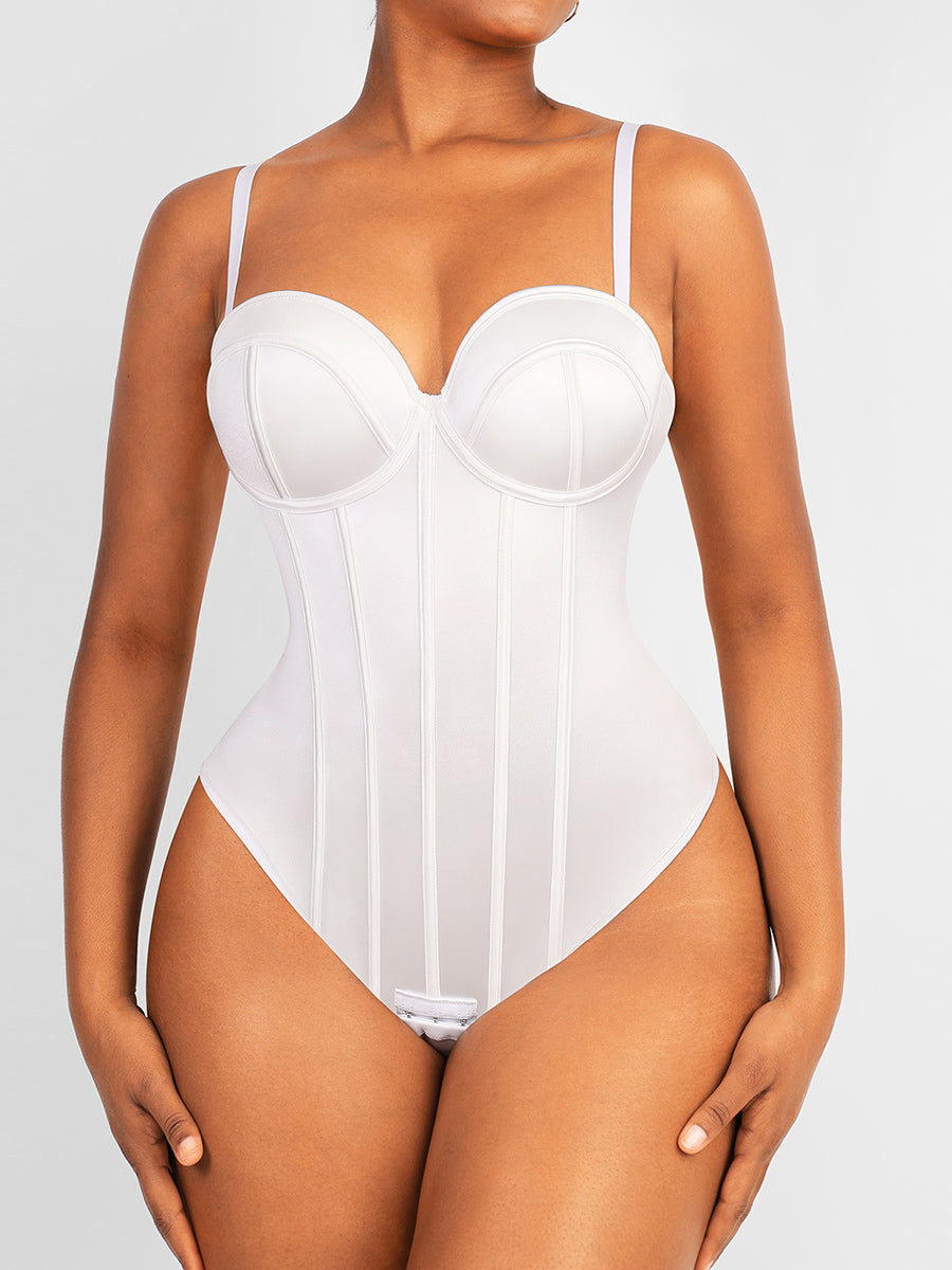 Shapewear Bauchweg-Korsett-Tanga-Body
