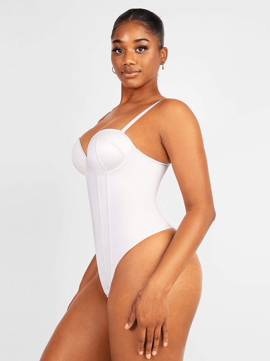 Shapewear Bauchweg-Korsett-Tanga-Body