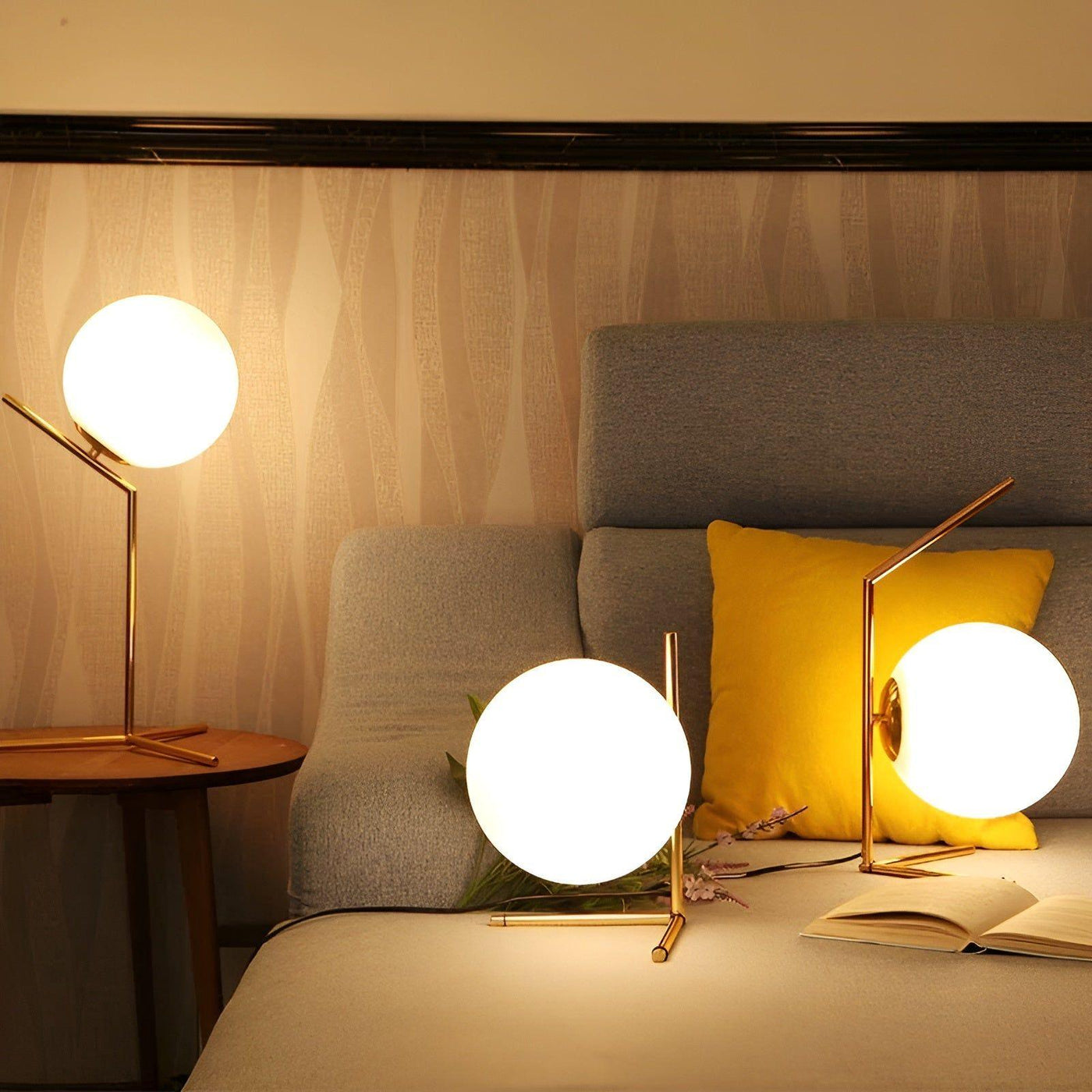 TwinkleSphere Light – Dekorative Kugel-Tischleuchte