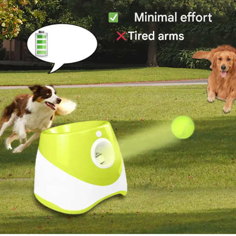 Wiederaufladbarer Ballwerfer für Hunde – FetchPro