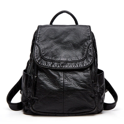 Stilvoller, weicher Lederrucksack