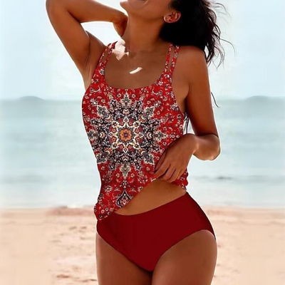 Alina® | Damen Badeanzug Set Boho