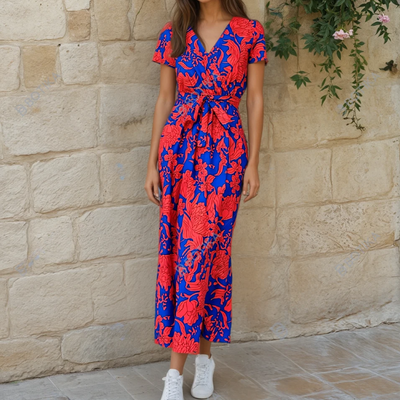 Florence | Leichte und elegante bunte Robe