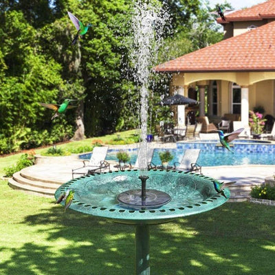 Sophia AquaGlow Solarbrunnen – Charmante Gartenzierbrunnen
