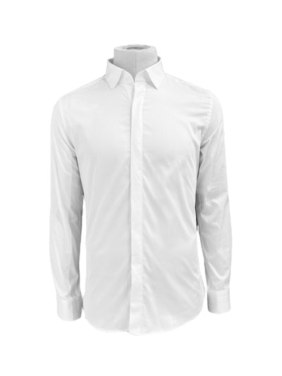 Slim Fit Hemd – Weiß