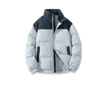 Stilvolle Herren Winter Pufferjacke