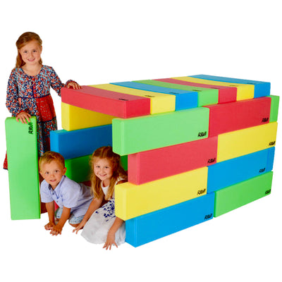 XXL Schaumstoffblöcke Baukasten – MegaBlocks Spielset