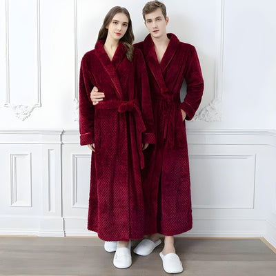 Alex Bathrobe - Luxus-Thermo-Bademantel aus Jacquard