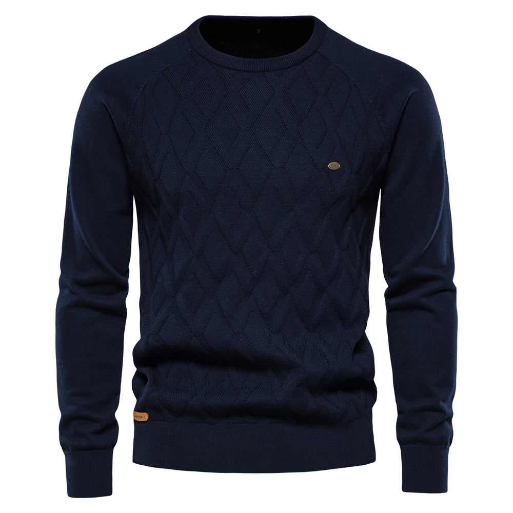 Strukturierter Pullover für Herren