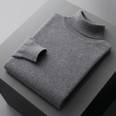 Adam - Klassischer Merino-Rollkragenpullover
