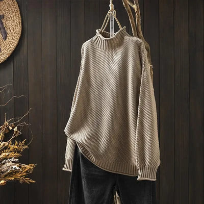 Tamara™ | Eleganter, lockerer Rollkragenpullover