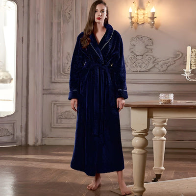Alex Bathrobe - Luxus-Thermo-Bademantel aus Jacquard