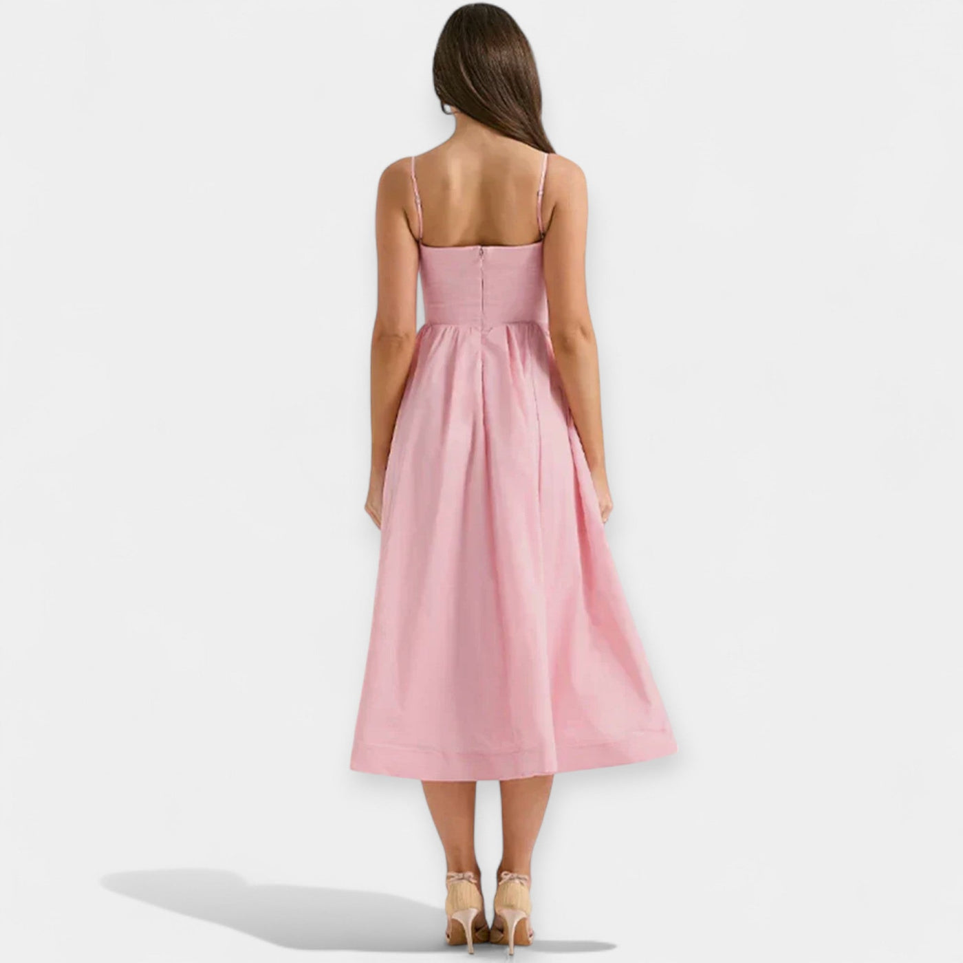Shelley – Minikleid Mit Rundhalsausschnitt Und Trägern