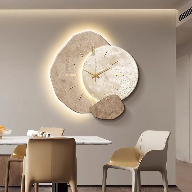 Minimalistische Wanduhr im skandinavischen Design - NordiqTime