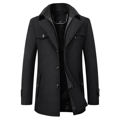 Stephon | Business Casual Verdickter Mantel